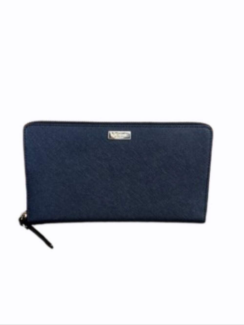 Kate Spade Talla Laurel Large Travel Wallet Clutch‎ Zip Organazer Black Leather